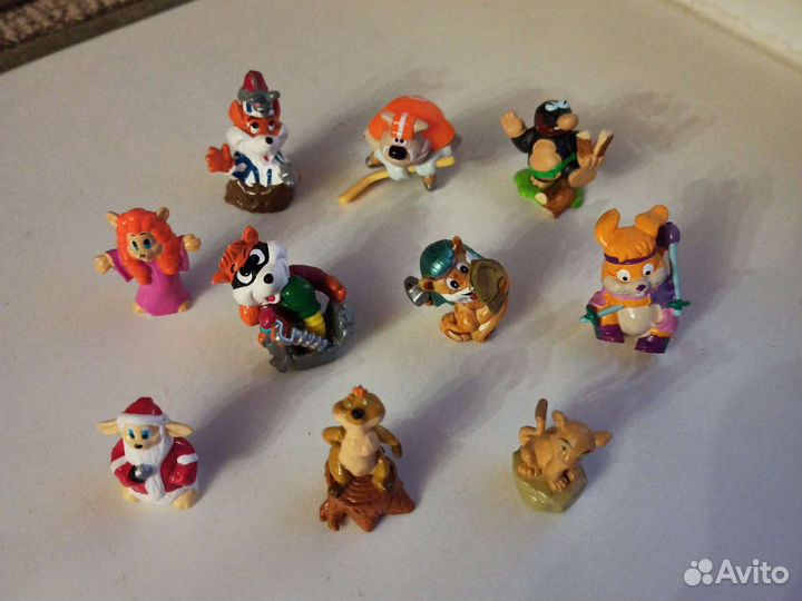 Фигурки из киндер сюрпризов