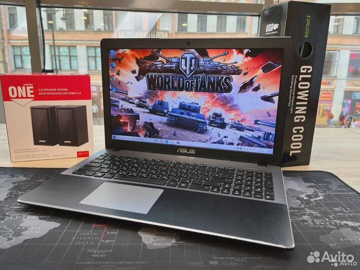 Игровой ноут Intel Core i5/i7 для World of Tanks