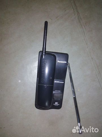 Беспроводной телефон Panasonik KX-TC1205RUB