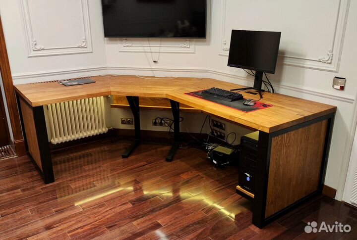 Многофункциональный угловой умный стол