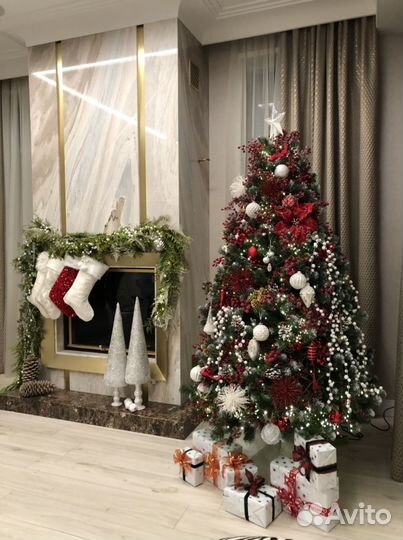 Новогоднее оформление дизайнерские елки