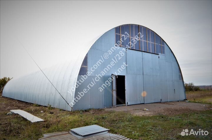 Ангар под ключ 560 м2