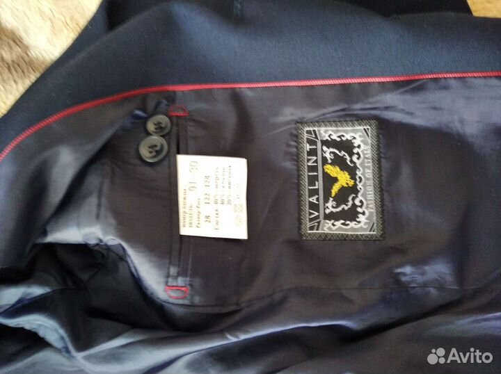 Пиджак, жилет 122-128