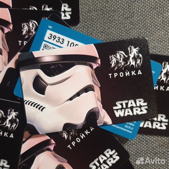 Карта Тройка звёздные войны штурмовик