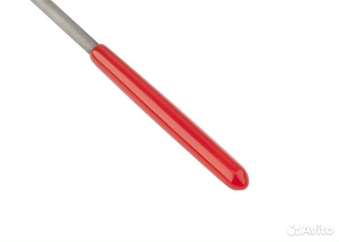 Набор надфилей, 160 х 4 мм, 10 шт, обрезиненные ру