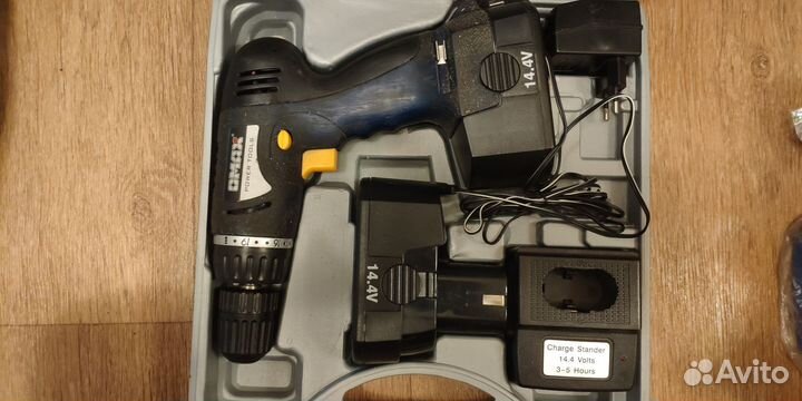 Аккумуляторный шуруповерт