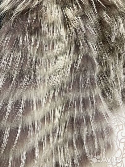 Меховая накидка на плечи