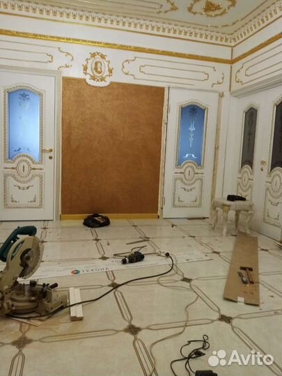 Установка межкомнатных дверей