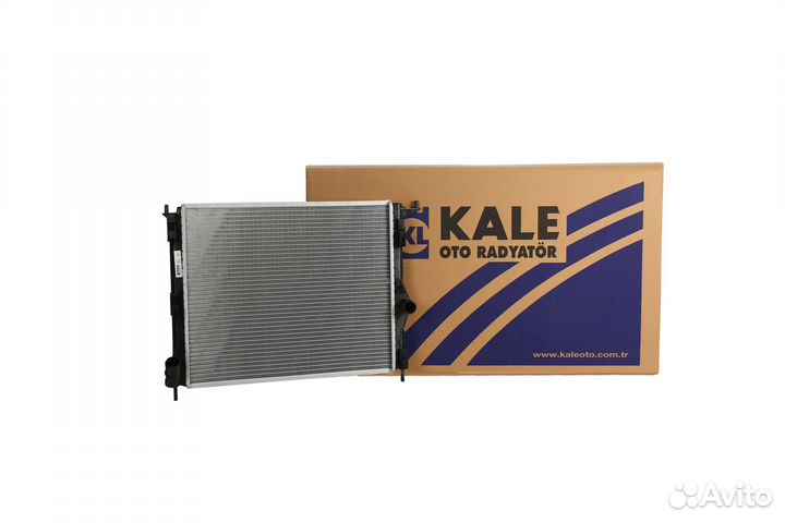 Радиатор LADA Largus (12) /Renault Logan (08) 1.4i/1.6i MT пластинчатый