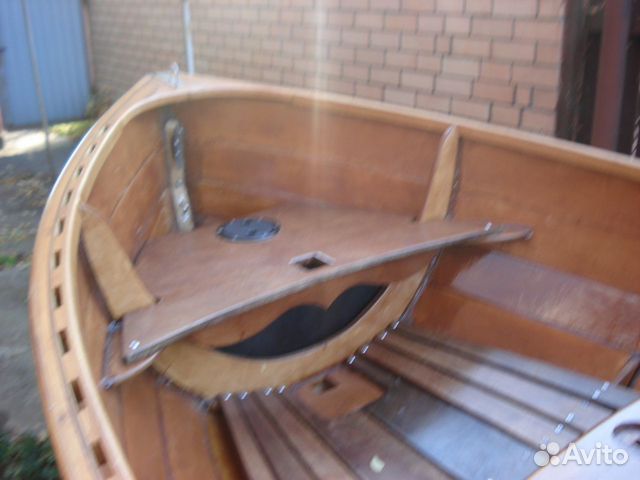 Парусно-весельная лодка на прицепе объявление продам