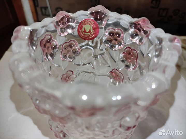Хрустальные вазочки,салатницы