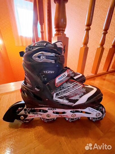 Роликовые коньки детские раздвижные Roces Yuma Boy