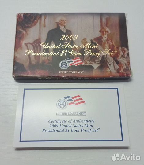 Годовые наборы монет США