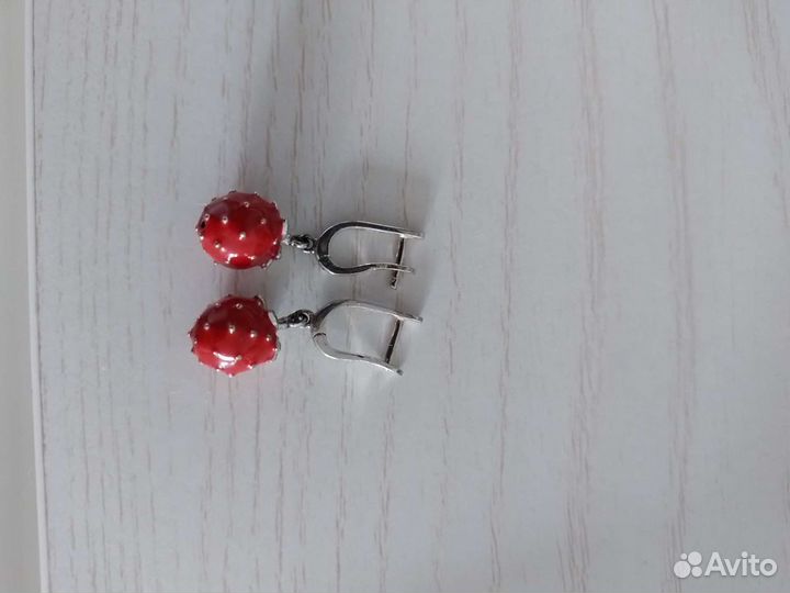 Серебряные серьги