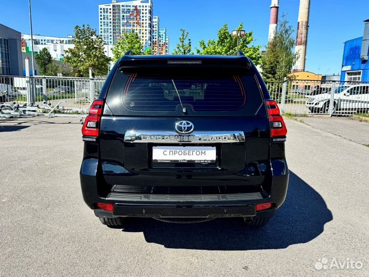 Toyota Land Cruiser Prado 2.8 AT, 2018, 163 183 км