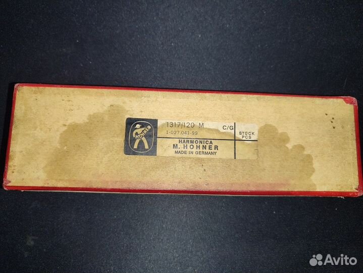 Губная гармошка hohner bravi alpini