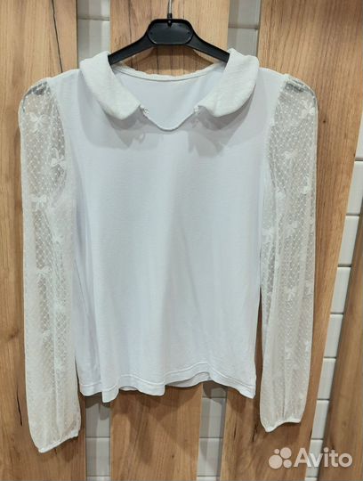 Нарядная блузка для девочки 146