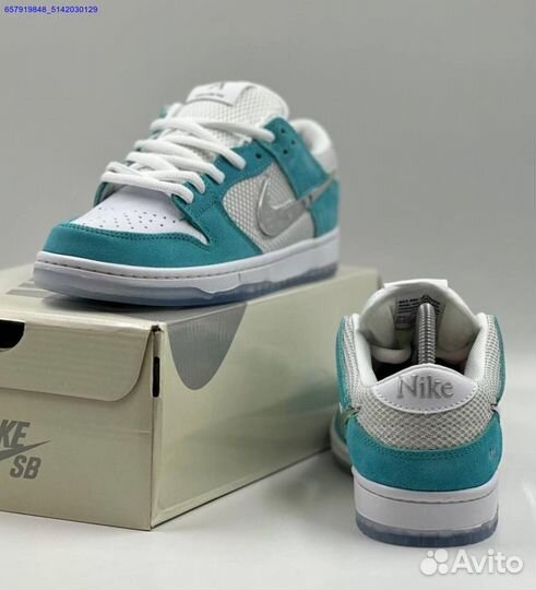 Nike SB Dunk Low голубые (Арт.59033)