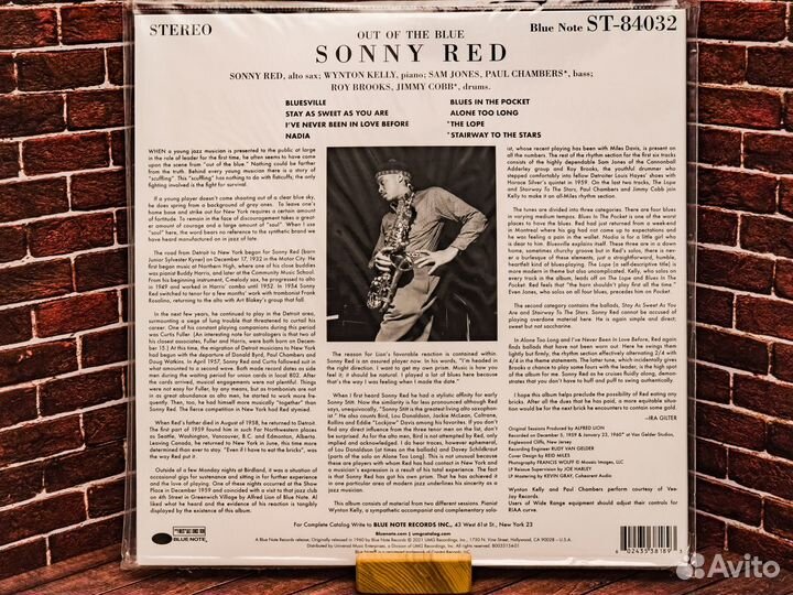 Sonny Red - Out Of The Blue (Tone Poet)