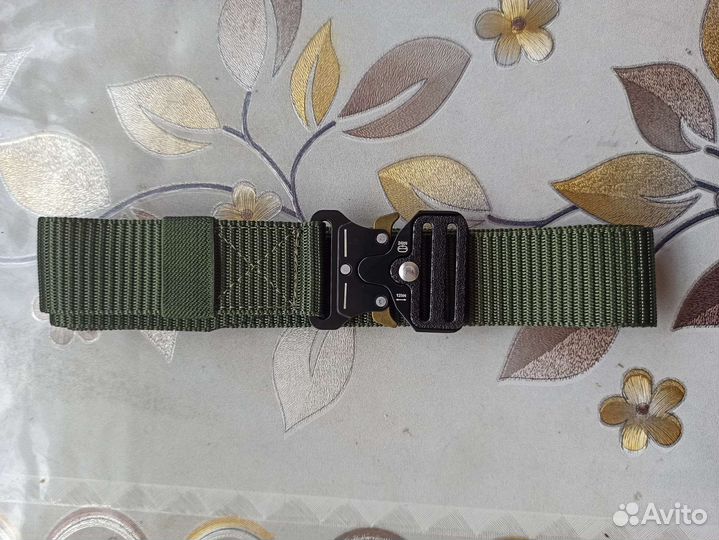 Ремень поясной тактический с металлической пряжкой