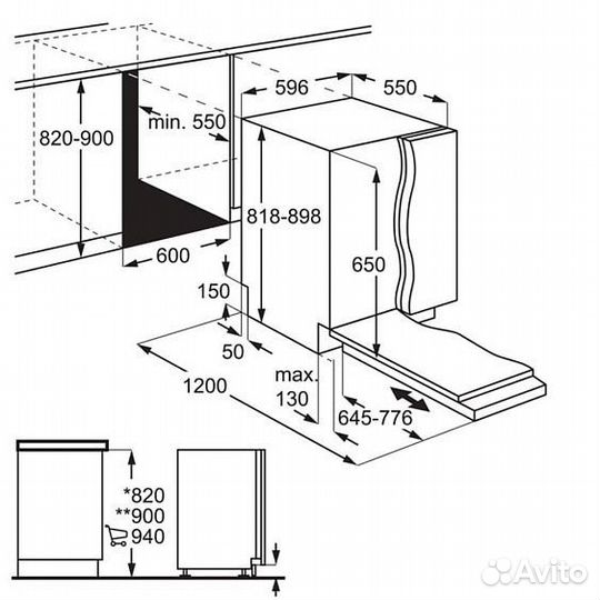 Посудомоечная машина AEG FSS5261XZ