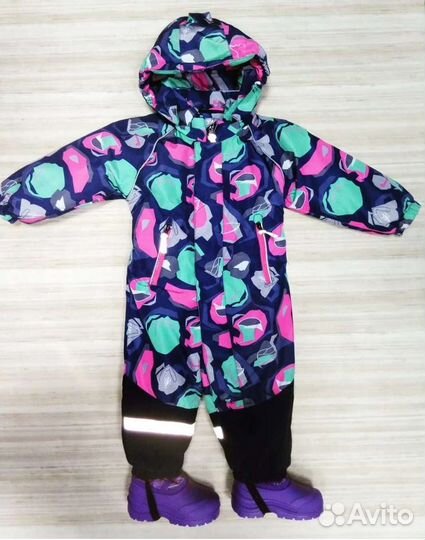Комбинезон демисезонный новый 92 для девочки