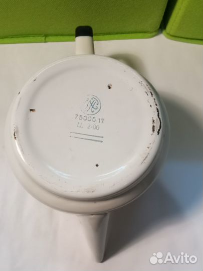 Чайник эмалированный СССР