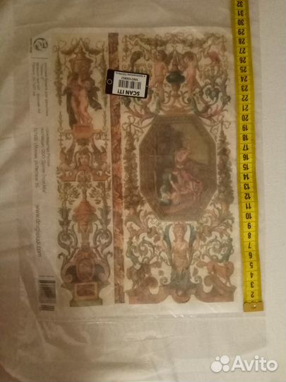 Декупажная карта