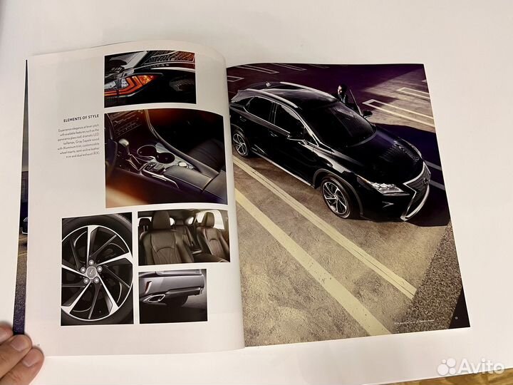 Дилерский каталог Lexus RX usdm