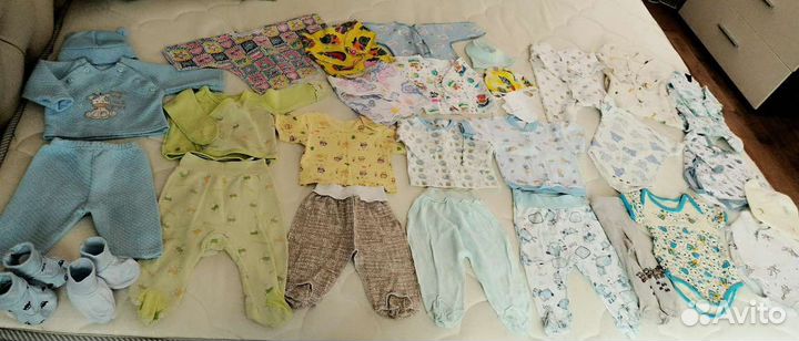 Вещи пакетом на мальчика от 0до 3 месяцев