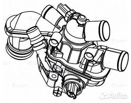 Термостат для а/м PSA 308 (07) /C4 (10) 1.6i mт