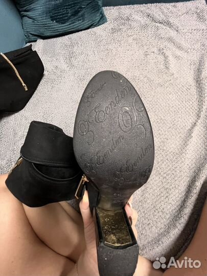 Сапоги ботфорты 35