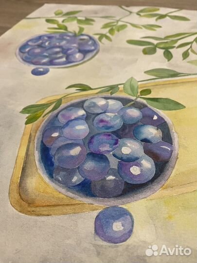 Акварельные рисунки