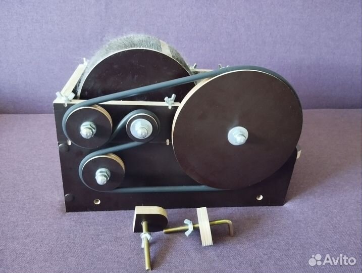 Кардер барабанный для шерсти и волокон