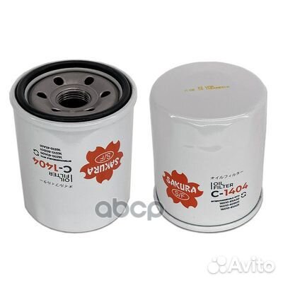 Фильтр масляный fiat/subaru/suzuki C-1404 Sakura