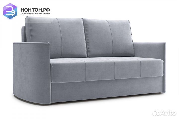 Диван еврокнижка Колибри серый