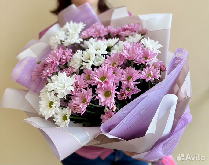 Букеты Композиции из хризантем / цветы / доставка