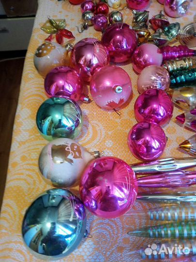 Елочные игрушки СССР