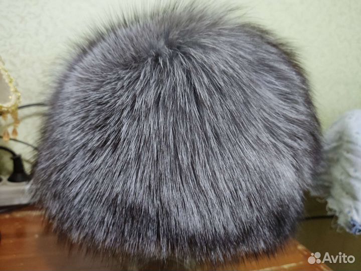 Шапка песец новая