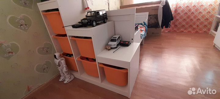 Система хранения икеа (мебель для детской комнаты