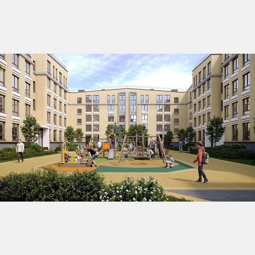 1-к. квартира, 35,2 м², 2/5 эт.