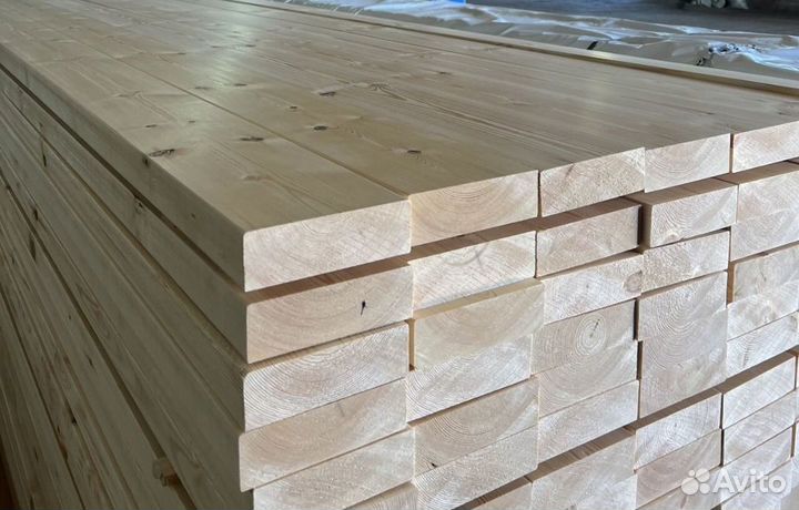 Доска сухая строганная калиброванная 20*145*6000