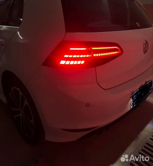 Комплект LED задних фонарей для VW Golf 7,7.5