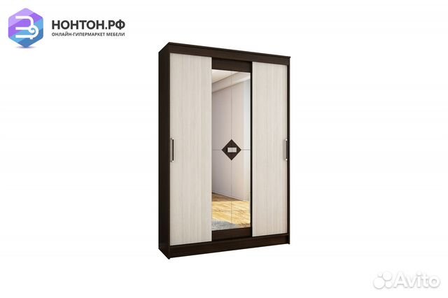 Шкаф-купе Агат венге / лоредо