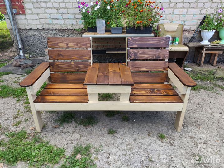 Скамья садовая