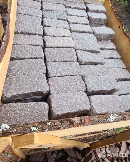 Брусчатка колото галтованная от 100 м2