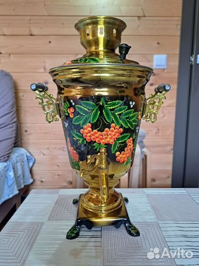 Самовар электрический расписной