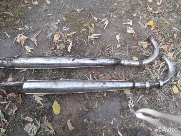 Глушитель на мотоцикл ижю3