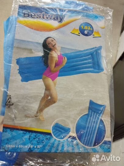 Надувной коврик для плавания