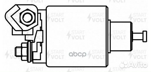 Реле втягивающее стартера VSR2516 startvolt